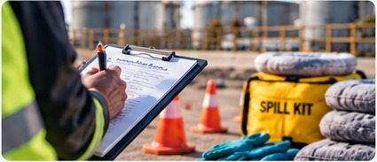 SpillChem training and spill kit equipment